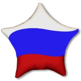 Шар-звезда Триколор