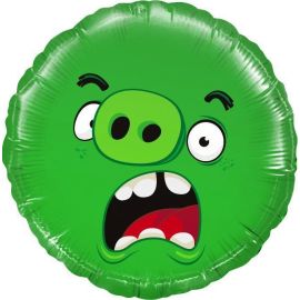 Шар-круг Angry Birds, зеленый