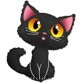 Шар Котик, чёрный