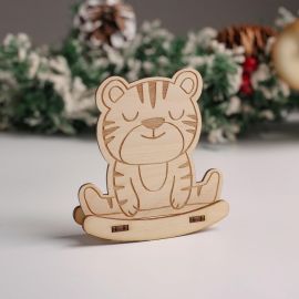 Качалка Тигр с закрытыми глазами