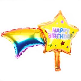 Шар-мини Звезда с радугой HB