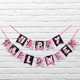 Гирлянда Happy Halloween, на ленте