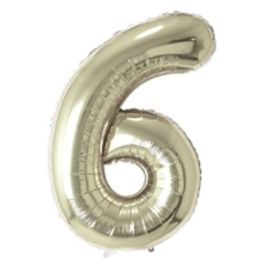 Цифра 6/9, белое золото