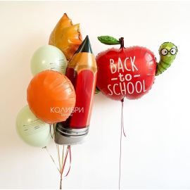 Набор шаров Back to school