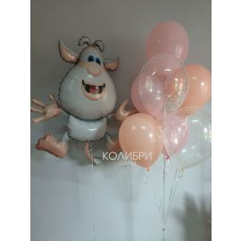 Набор шаров с Бубой для девочки