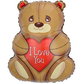 Шар Мишка с сердцем