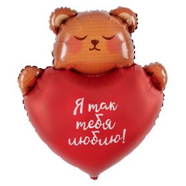 Шар Мишка с сердцем