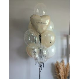 Связка шаров Happy Birthday