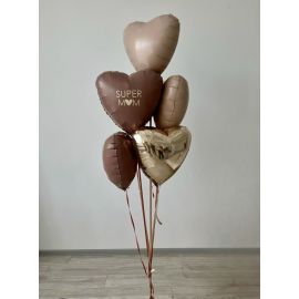 Связка из 5 сердец