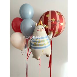 Яркий набор шаров на день рождения