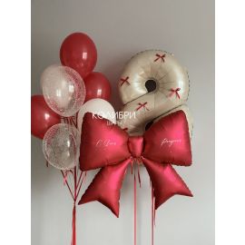Набор шаров с бантом