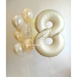 Набор шаров на 8 марта