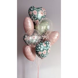 Весенняя связка шаров